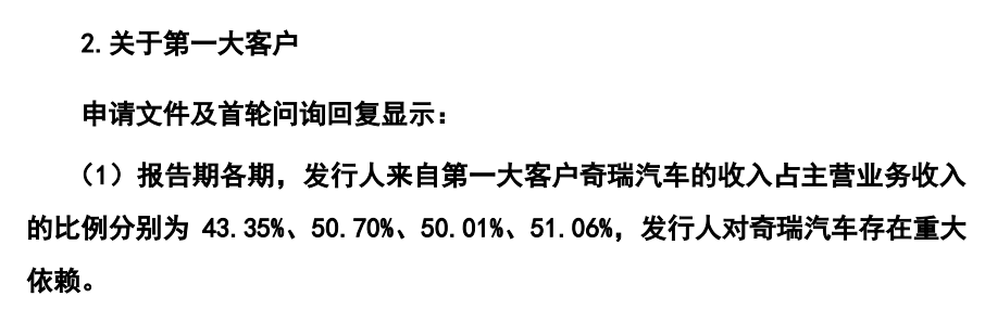 存在客户依赖症，IPO撤材料